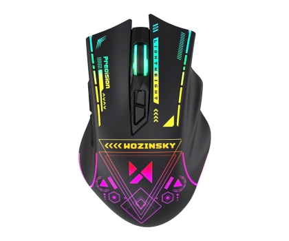 Myszka Wozinsky Mysz bezprzewodowa gamingowa optyczna 3200 DPI RGB WMGB-3200